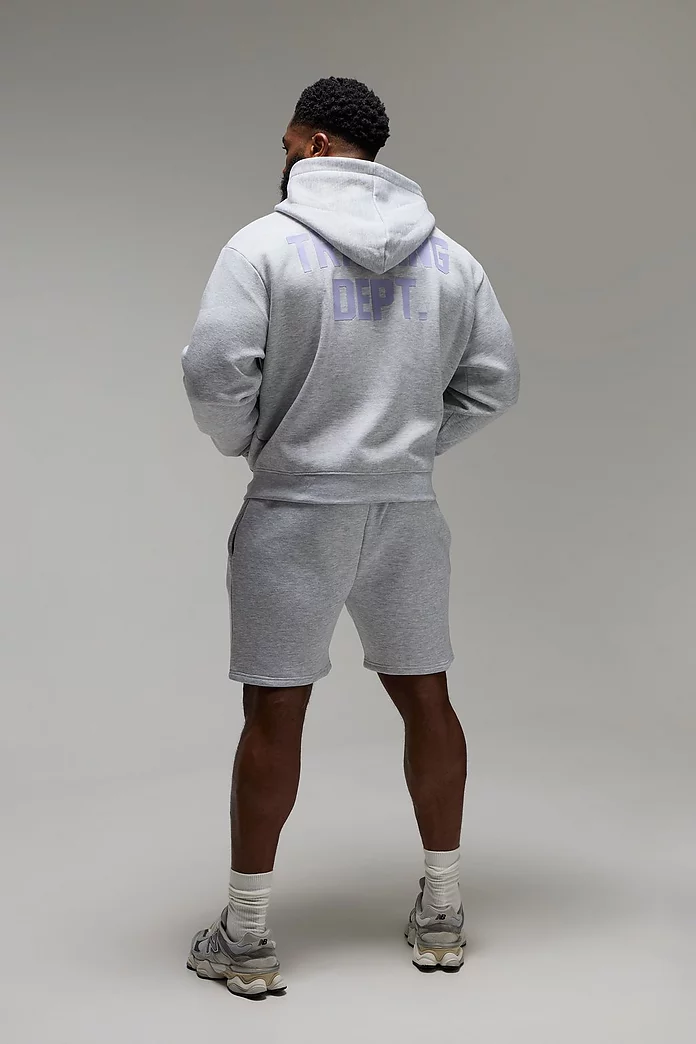 Man Active Training Dept Oversized Boxy Zip Through Hoodie Man Active Training Dept Oversized Boxy Zip Through Hoodie